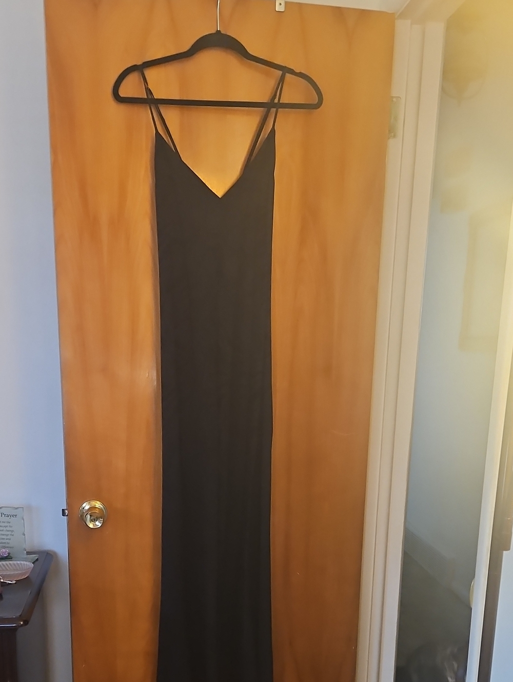 Banana Republic Factory Black Sexy Slip Dress